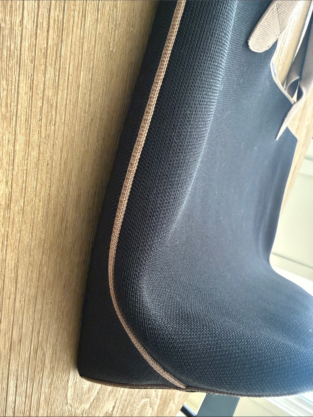 Rothy’s Lightweight Tote Black Portobello - Picture 6 of 9